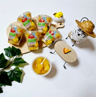돌 MF[Dole] 파인애플컵/망고컵/복숭아컵 198g 6입X1박스 (맛 1가지 랜덤 발송) — 5점을 준 리뷰어가 2024년 5월 올린 사용 사진
