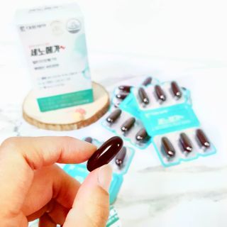 [대웅제약] 혈행, 눈,뼈건강, 알티지오메가3 세노메가 루테인 — 5점을 준 리뷰어가 2021년 8월 올린 사용 사진