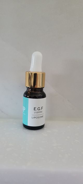 랑팡 EGF+FGF 10ppm 리포좀 앰플 원액 10ml — 4점을 준 리뷰어가 2021년 10월 올린 사용 사진
