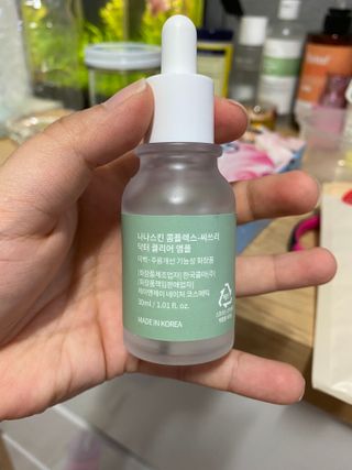 나나스킨 콤플렉스씨쓰리닥터클리어앰플 — 5점을 준 리뷰어가 2021년 6월 올린 사용 사진