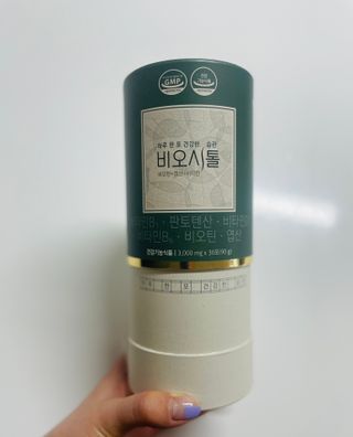 모힐바이오 비오시톨 - 하루 한 포 관리하는 건강한 습관 — 4.5점을 준 리뷰어가 2022년 2월 올린 사용 사진