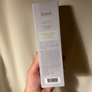 헤어플러스 콴디 아침세안제 폼클렌징 퓨어 어니스티 모닝클렌저 — 4점을 준 리뷰어가 2021년 7월 올린 사용 사진