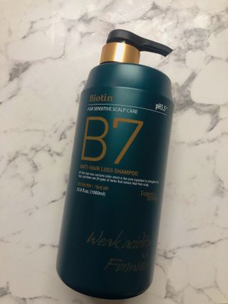 [포레스트스토리] 탈모증상완화 샴푸 1,000ml — 5점을 준 리뷰어가 2022년 8월 올린 사용 사진