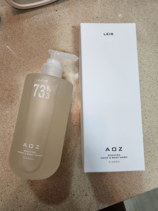 에일리언오더즈 센티드 핸드 앤 바디 워시 290ml (3종 택1) — 5점을 준 리뷰어가 2023년 9월 올린 사용 사진
