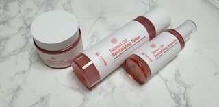 아이앤립 / EYENLIP 아이앤립 연어오일 리바이탈라이징 토너+앰플+크림 3종 세트 — 5점을 준 리뷰어가 2021년 5월 올린 사용 사진