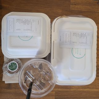 [실리그린] 샐러드 택1 + 샌드위치 택1 + 아메리카노1 — 5점을 준 리뷰어가 2021년 2월 올린 사용 사진