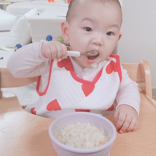 유비맘 스푼포크 케이스 세트 1+1 _컬러랜덤 발송 — 5점을 준 리뷰어가 2021년 1월 올린 사용 사진