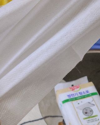 3M 스카치브라이트 재활용 PET 정전기청소포 대형 30매 (막대걸레 증정) — 5점을 준 리뷰어가 2023년 5월 올린 사용 사진