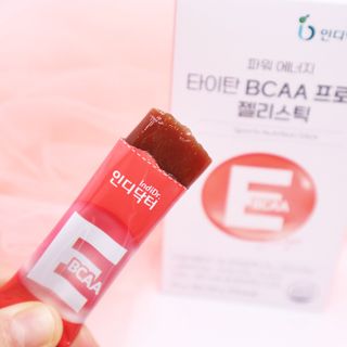인디닥터 면역 생생 핑크 이뮨 젤리 + 타이탄 BCAA 프로틴 젤리스틱 — 5점을 준 리뷰어가 2022년 3월 올린 사용 사진