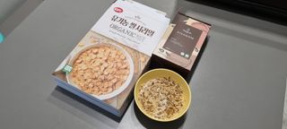 씨알푸드 유기농 쌀 시리얼 390g + 갓 구운 유기농 발아통곡물 150g — 4점을 준 리뷰어가 2022년 1월 올린 사용 사진