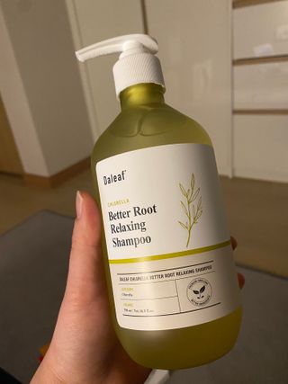 달리프 클로렐라 베러 루트 릴렉싱 샴푸 500ml — 5점을 준 리뷰어가 2021년 3월 올린 사용 사진