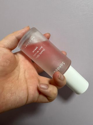 산다화 더블 이펙트 안티 링클 세럼 50ml — 4점을 준 리뷰어가 2023년 2월 올린 사용 사진