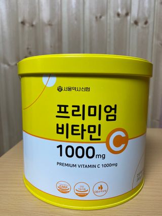 서울약사신협 프리미엄비타민C1000_2.5G x 100포 — 5점을 준 리뷰어가 2020년 12월 올린 사용 사진