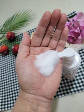 MF프리 [닥터문] 유산균 락토케어 질경초 여성청결제 200ml (폼타입) — 5점을 준 리뷰어가 2022년 7월 올린 사용 사진