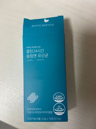 클린24시간 슬림앤유산균 1박스 (3.5g X 15포) — 5점을 준 리뷰어가 2023년 6월 올린 사용 사진