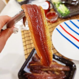 마라도푸드 포항 구룡포 햇 과메기 야채세트 마라도회식당 꽁치 — 5점을 준 리뷰어가 2024년 1월 올린 사용 사진