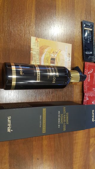 썸헤어 / SUMHAIR 썸헤어 써밋 안티 헤어로스 토닉 — 5점을 준 리뷰어가 2021년 5월 올린 사용 사진