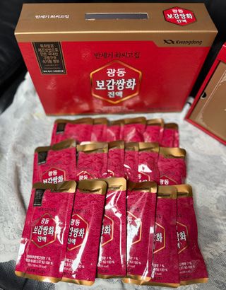 광동생활건강 [광동]진하고 깊은 풍미, 광동 보감쌍화진액 100mL * 18포 — 5점을 준 리뷰어가 2024년 8월 올린 사용 사진