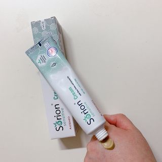 건선/아토/습진/민감성 피부 천연보습진정크림 소리온 크림 & 센시티브 크림 50g — 5점을 준 리뷰어가 2022년 1월 올린 사용 사진