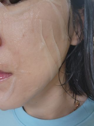 베지톨로지 비니페린 브라이트닝 마스크 (10매입) — 5점을 준 리뷰어가 2022년 8월 올린 사용 사진