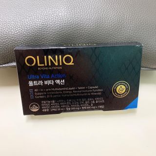 올리닉 울트라비타액션 — 5점을 준 리뷰어가 2021년 9월 올린 사용 사진