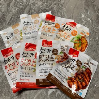 굽네몰 [굽네] 소스가 맛있는 닭가슴살 슬라이스 4종 — 5점을 준 리뷰어가 2021년 4월 올린 사용 사진