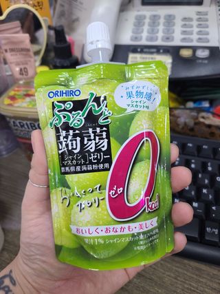 ORIHIRO 오리히로 곤약젤리 제로칼로리 130g 4종 4팩(맛별로 1팩씩) — 5점을 준 리뷰어가 2023년 2월 올린 사용 사진