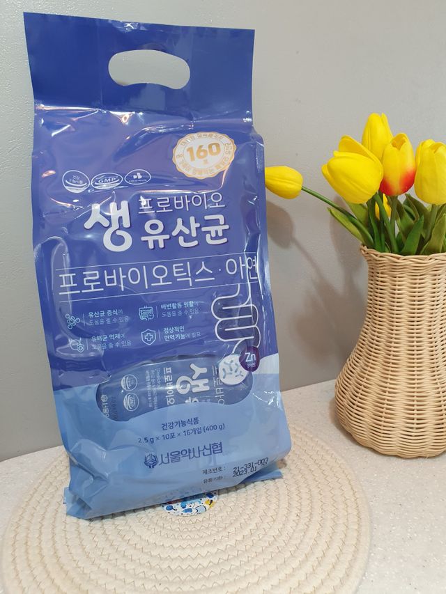서울약사신협_프로바이오 생유산균 2.5g 160포 리뷰 사진
