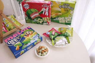 2024 오리온 여름한정판 초코파이 수박 / 후레쉬베리 멜론 / 멜론송이 — 5점을 준 리뷰어가 2024년 8월 올린 사용 사진