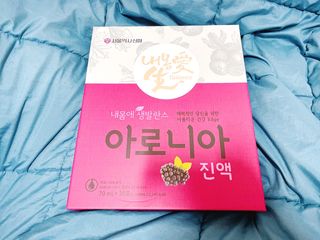 서울약사신협_내몸애생발란스아로니아_70ml x 30포 — 5점을 준 리뷰어가 2021년 7월 올린 사용 사진