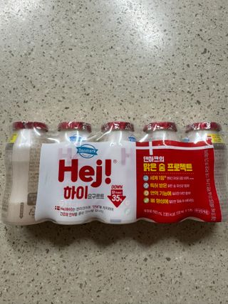 덴마크 *[구매평]하이(Hej!) 브랜드 패키지(요구르트, 그릭요거트) — 5점을 준 리뷰어가 2025년 9월 올린 사용 사진