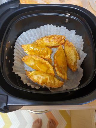 한만두 진한 해물맛 짬뽕만두 1kg — 4점을 준 리뷰어가 2021년 4월 올린 사용 사진