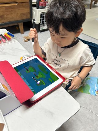 나우[소중한글]100일 만에 완성하는 소리중심 한글 공부 - 소중한글 100일 이용권 — 5점을 준 리뷰어가 2024년 6월 올린 사용 사진