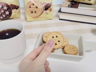 바릴라 몰리노비앙코 쿠키 3종_판디스텔라,쿠오리치니,바이오치 — 5점을 준 리뷰어가 2022년 1월 올린 사용 사진