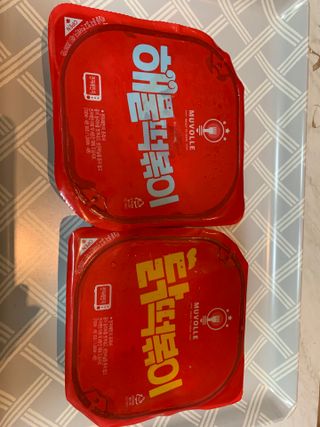 한성기업 무볼레 닭떡볶이+해물떡볶이 2종 세트 — 5점을 준 리뷰어가 2021년 10월 올린 사용 사진