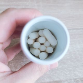 메디타민 인체유래 비피더스 포스트 프로바이오틱스 — 5점을 준 리뷰어가 2021년 5월 올린 사용 사진