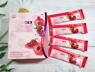 헬스업_쁘띠쁘띠석류콜라겐젤리_20g x 14포 — 5점을 준 리뷰어가 2021년 2월 올린 사용 사진