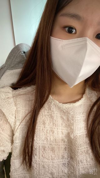 끌린에르 스포츠 귀편한 새부리형 마스크 (뉴컬러포함) — 5점을 준 리뷰어가 2022년 5월 올린 사용 사진