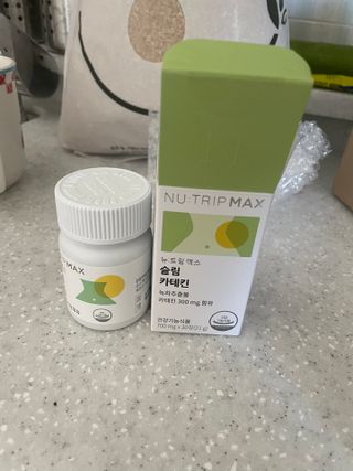 뉴트립맥스(NUTRIPMAX) 뉴트립맥스 슬림 카테킨 700mg 30정 1개월분 — 5점을 준 리뷰어가 2021년 7월 올린 사용 사진