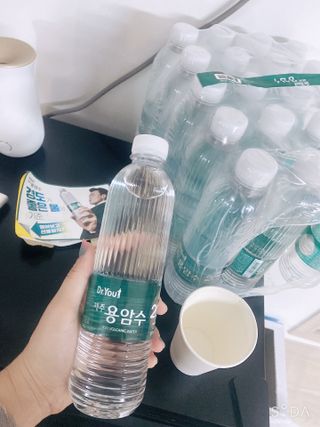 닥터유 제주용암수 닥터유 용암수 — 4점을 준 리뷰어가 2021년 8월 올린 사용 사진