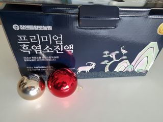 참앤들황토농원 국내산 흑염소를 정성스럽게 담은, 프리미엄 흑염소 진액 70ml x 30포 1박스 — 5점을 준 리뷰어가 2023년 1월 올린 사용 사진