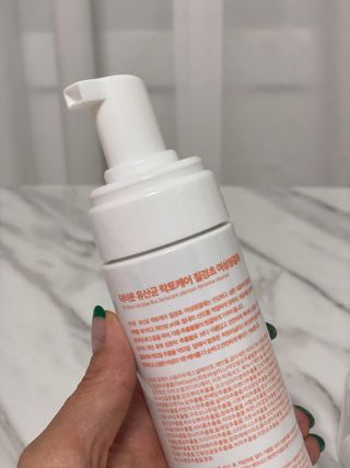 MF프리 [닥터문] 유산균 락토케어 질경초 여성청결제 200ml (폼타입) — 5점을 준 리뷰어가 2022년 7월 올린 사용 사진
