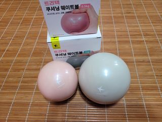 트라택 쿠셔닝 웨이트볼 0.5kg + 1kg SET — 4점을 준 리뷰어가 2022년 5월 올린 사용 사진