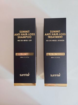 썸헤어 / SUMHAIR 썸헤어  써밋 안티 헤어로스 샴푸+트리트먼트 — 5점을 준 리뷰어가 2021년 6월 올린 사용 사진
