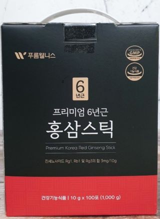 [푸름웰니스] 프리미엄 6년근 홍삼스틱 3mg x 100포 — 5점을 준 리뷰어가 2022년 2월 올린 사용 사진