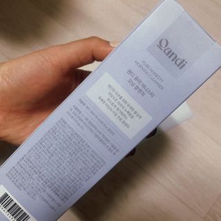 헤어플러스 콴디 아침세안제 폼클렌징 퓨어 어니스티 모닝클렌저 — 5점을 준 리뷰어가 2021년 5월 올린 사용 사진