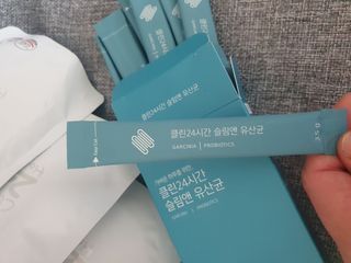 클린24시간 1BOX(5포) + 전용보틀(500ml) — 5점을 준 리뷰어가 2023년 6월 올린 사용 사진