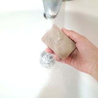 피부 트러블 케어 천연 성분 소리온 비누 soap — 5점을 준 리뷰어가 2022년 2월 올린 사용 사진
