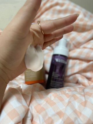 웰리카_V CARE 웰리카 락토 리프레싱 이너클렌저 — 5점을 준 리뷰어가 2021년 1월 올린 사용 사진