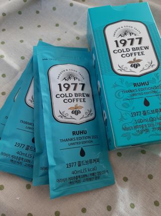 여우두마리 1977 콜드브루 스틱 더치커피 루후 커피팩토리 — 4점을 준 리뷰어가 2021년 2월 올린 사용 사진